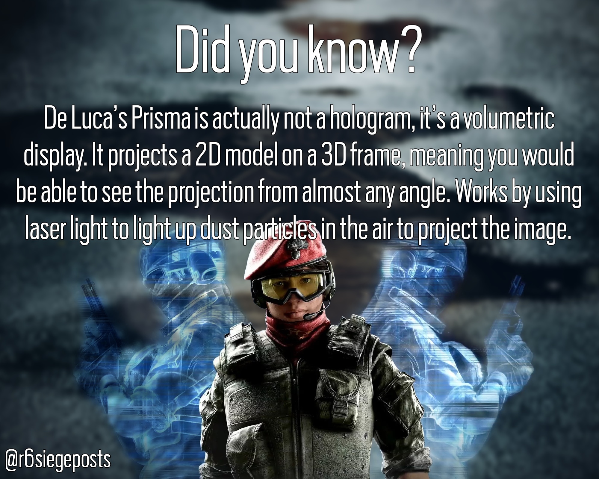 Did you know? Alibi and her Prisma - Siege School